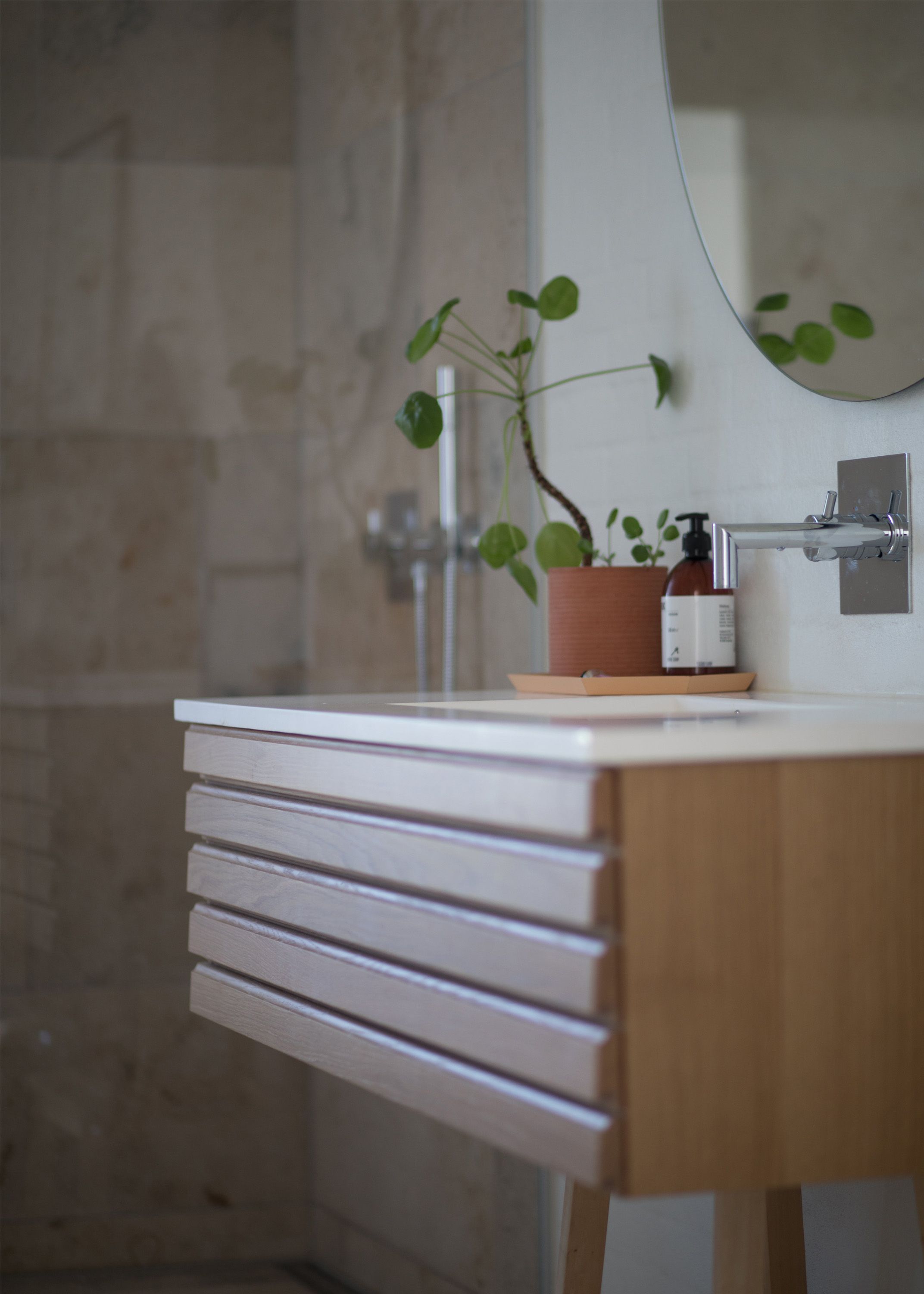 A bathroom remodeled by FP Designs